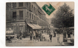 42 - FIRMINY - Cours De L'Hôtel De Ville - Animée - 1907   (K79) - Firminy