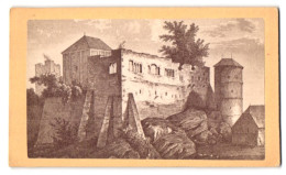 Fotografie Unbekannter Fotograf, Ansicht Eger, Blick Auf Die Ruine Des Schloss Eger, 1873  - Places