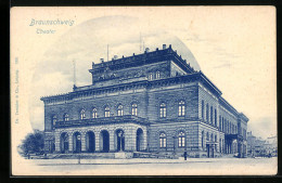 AK Braunschweig, Blick Auf Theater  - Theater