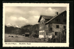 AK Oberstdorf Im Bayr. Allgäu, Christliches Hospiz In Den Bergen  - Oberstdorf