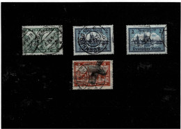 GERMANIA REICH ,4 Pezzi Usati ,qualita Ottima - Used Stamps