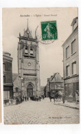 76 - AUMALE - L'Eglise - Grand Portail - Animée - 1908  (K82) - Aumale