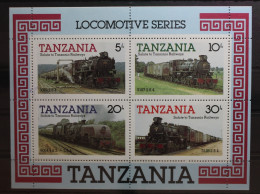 Tansania Block 44 Mit 268-271 Postfrisch #SY262 - Tanzanie (1964-...)