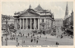 BELGIQUE BRUXELLES LA BOURSE - Mehransichten, Panoramakarten