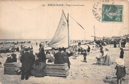 62 BERCK PLAGE PLAGE A MAREE BASSE - Berck