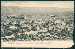 Messina Città ABRASA Cartolina XB1958 - Messina