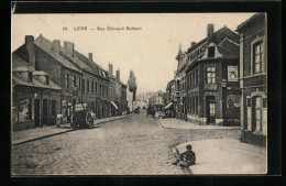 CPA Lens, Rue Édouard Bollaert  - Lens