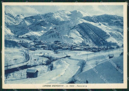 Cuneo Limone Piemonte Nevicata FG Cartolina ZK6795 - Cuneo