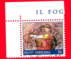 Nuovo - VATICANO - 1991 - Restauro Della Cappella Sistina - Lunetta Eleazar - 50 L. - Unused Stamps
