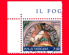 Nuovo - VATICANO - 1991 - Restauro Della Cappella Sistina - Lunetta Iosias - 350 L. - Unused Stamps