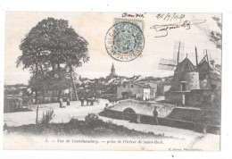 Vue De CASTELNAUDARY - 11 - CPA DOS SIMPLE -  Prise De L'Octroi De Saint Roch - TOUL 6 - - Castelnaudary