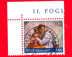 Nuovo - VATICANO - 1991 - Restauro Della Cappella Sistina - Lunetta Zorobabel - 800 L. - Unused Stamps