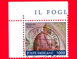 Nuovo - VATICANO - 1991 - Restauro Della Cappella Sistina - Lunetta Zorobabel - 1000 L. - Unused Stamps