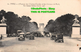 R411776 24. Paris. LAvenue Des Champs Elysees Et Les Chevaux De Marly. The Champ - Welt