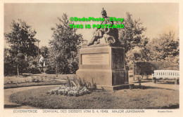 R411164 Eckernforde. Denkmal Des Siegers Vom 5.4.1849. Major Jungmann. Baasch. W - Welt