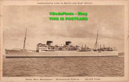 R410629 Union Castle Line To South And East Africa. Royal Mail Motorship. Winche - Welt