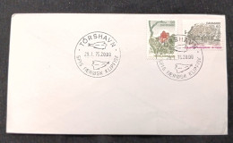 D)1975, DENMARK, FIRST DAY COVER, ISSUE, TOURISM, FIONA ISLAND, HESSELAGERGAARD, KARL NIELSEN HOUSE, NORRE - LYNDELSE, F - Autres & Non Classés