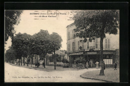 CPA Bondy, Rue De Paris Et Rue Galine  - Bondy