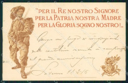 Militari III Reggimento Bersaglieri Cartolina XF1449 - Regiments