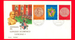 Nuovo - MNH - VATICANO - 1970 - 100 Anni Del Concilio Vaticano I - FDC 'Roma' - FDC