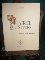 BEATRICE DE SAVOIE , UN BEAU VISAGE DE PROVENCE PAR PAUL RICARD - Geschichte