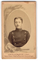 Fotografie Bindseil, Mergentheim, Soldat In Uniform 4. Württ. Inf. Rgt. 122, 2 Batl. Kaiser Franz Josef Von Österrei  - Guerra, Militari