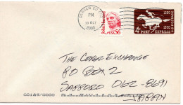 77452 - USA - 2000 - 4¢ Pony Express GAU M ZusFrankatur DENVER, CO -> Japan - 1981-00