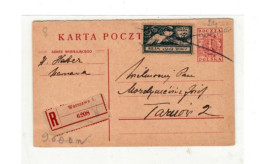 Poland / Stationery / Registered Postcards - Sonstige & Ohne Zuordnung