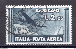 Espresso Aerea Lire 2,25 Posta Aerea N. 44 Annullo Originale - Neufs