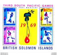 Sport. Giochi Del Pacifico 1969. - Salomonseilanden (...-1978)