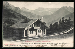 AK Adelboden, Taubenhaus Mit Wildstrubel  - Adelboden