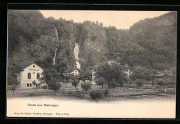 AK Meiringen, Ortsansicht, Turnhalle  - Meiringen