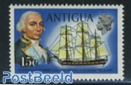 Antigua & Barbuda 1970 15c, Stamp Out Of Set, Mint NH, Transport - Ships And Boats - Schiffe