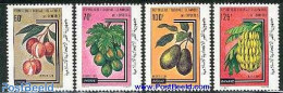 Comoros 1979 Fruits 4v, Mint NH, Nature - Fruit - Frutas