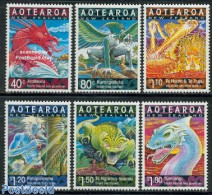 New Zealand 2000 Year Of The Dragon 6v, Mint NH, Various - New Year - Nuovi