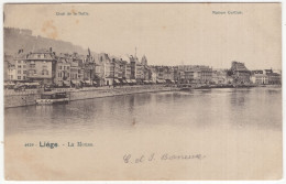 4929  -  Liége. La Meuse.: Quai De La Batte., Maison Curtius. - (Belgique/België) - Lüttich