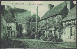 CPA  De 60  GERBEROY  " La Porte De La Citadelle "  Aout 1936   Avec Semeuse 20c - Otros & Sin Clasificación