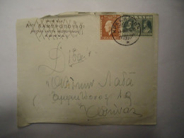 GREECE COVER  1940 POSTMARK ΗΡΑΚΛΕΙΟΝ  ΑΘΗΝΑΙ 9 ΘΗΣΕΙΟΝ - Sonstige & Ohne Zuordnung