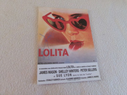BELLE CARTE AFFICHE DE FILM "LOLITA" DE S. KUBRICK (vente 1.60) - Affiches Sur Carte