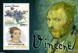 Guinea Bissau 2023 Vincent Van Gogh, Mint NH, Nature - Flowers & Plants - Art - Paintings - Vincent Van Gogh - Guinée-Bissau