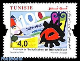 Tunisia 2023 Art School Centenary 1v, Mint NH, Science - Education - Tunisie (1956-...)