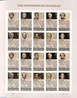 United States Of America 2024 Underground Railroad M/s (with 2 Sets), Mint NH - Unused Stamps