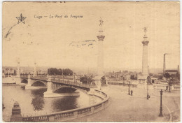 Liége -- Le Pont De Fragnée  -   (Belgique/België) - 1927 - Luik