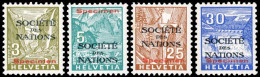Schweiz Ausg. F.d. Völkerbund SDN, 1937, 47, 48, 52, 53 SPEC., ... - Officials