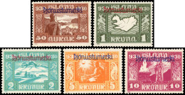 Island, 1930, D 44-59, Ungebraucht - Andere & Zonder Classificatie