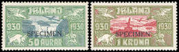 Island, 1930, 142-46 SPEC., Ungebraucht - Other & Unclassified