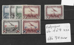 Belgique Cob PA N°1/7 Neufs** - Unused Stamps