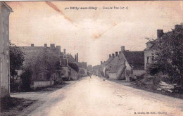 58 - Nievre -  BILLY Sur OISY - La Grande Rue - Other & Unclassified