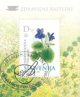 SLOVENIA Block 14,used,hinged - Slovénie