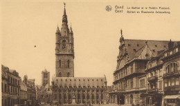 2-BEL06 01 07 - GENT / GAND - BELFORT EN VLAAMSCHE SCHOUWBURG / LE BEFFROI ET LE THEATRE FLAMAND - Gent